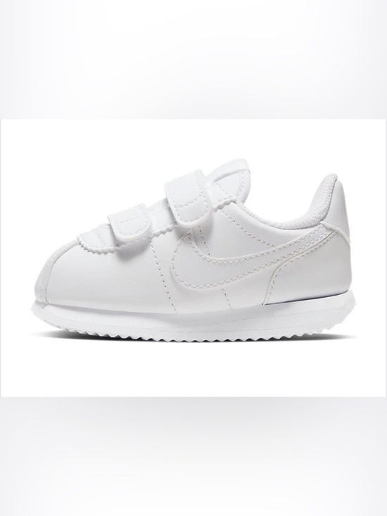 Nike Other - Nike Cortez Basic SL TD 'Triple White' Size 5C